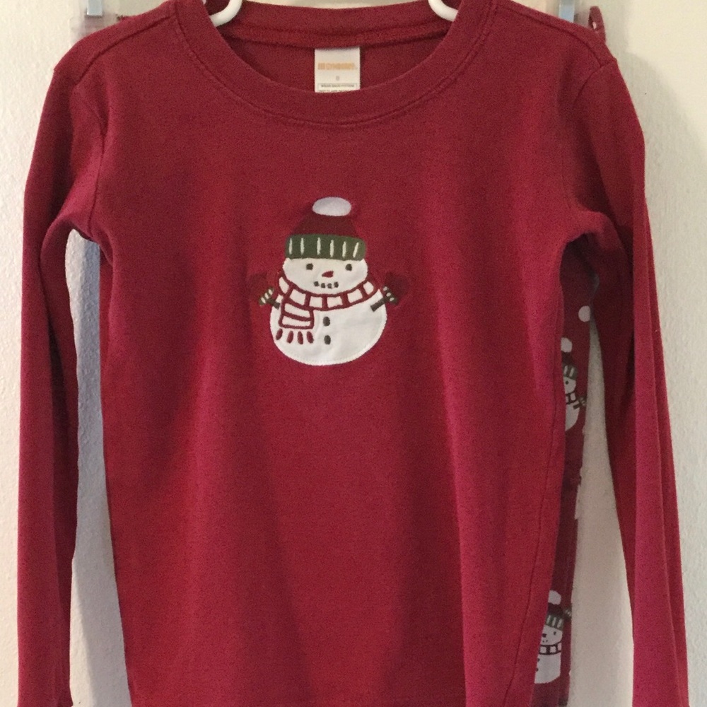 Unisex Kids Sleep Set Snowman Christmas